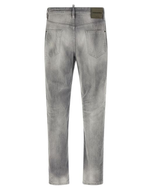 642 Jeans Grigio-Uomo di DSquared² in Gray da Uomo