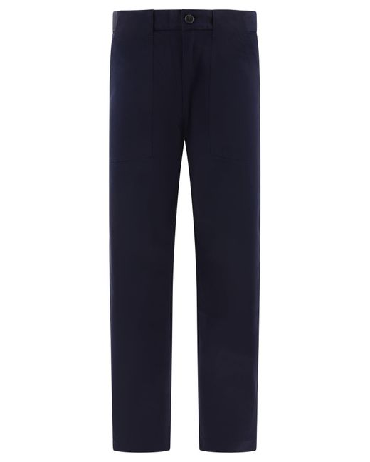 ANDBLUE Blue Hammer Trousers for men