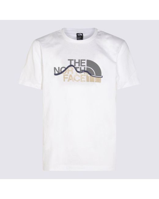 The North Face White Cotton T-Shirt for men