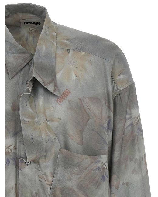 Magliano Gray Pale Twisted Shirt, Blouse for men