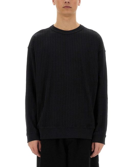 "Fauss" Sweatshirt-Uomo di YMC in Black da Uomo
