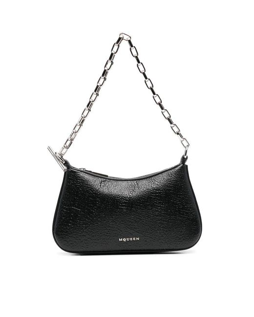 Borse A Spalla E Tracolla Nero-Donna di Alexander McQueen in Black