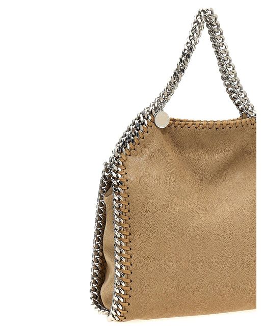 Stella McCartney Natural Mini Falabella Hand Bags