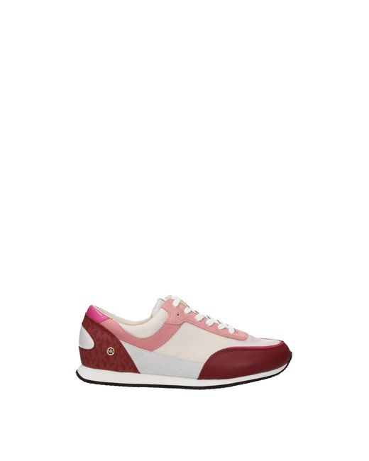 Michael Kors Pink Sneakers Callan Fabric