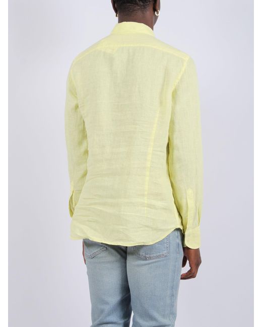 Mc2 Saint Barth Yellow Pamplona Shirt for men