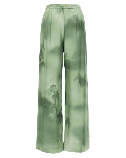 Stella McCartney Green 'Cavalli' Pants