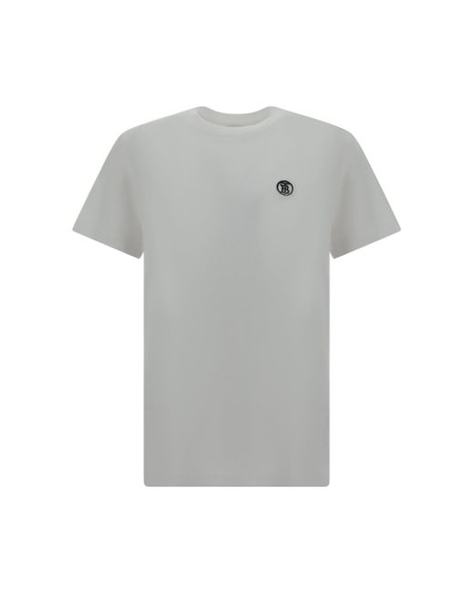 T-Shirt Parker di Burberry in Gray da Uomo