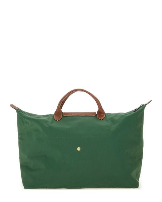 Longchamp Green Duffel Bag