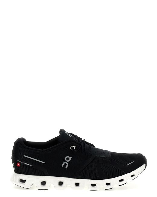 Cloud 5 Sneakers Bianco/Nero di On Shoes in Black da Uomo