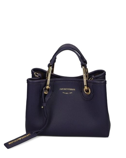 Emporio Armani Blue Myea Xs Shopping Bag