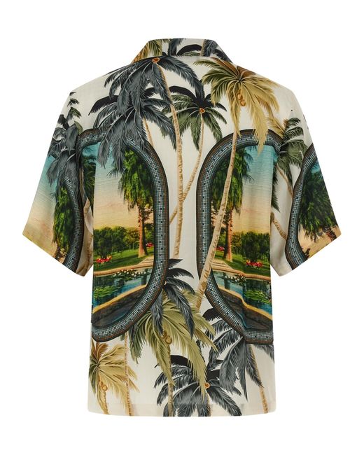 Paradise Bowling Camicie-Uomo di Amiri in Green da Uomo
