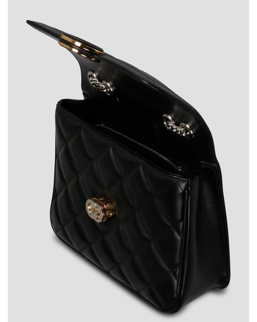 Gucci Deco Small Shoulder Bag in Black