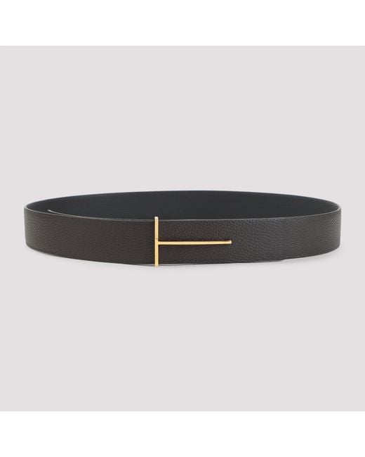 Tom Ford Black Belt for men