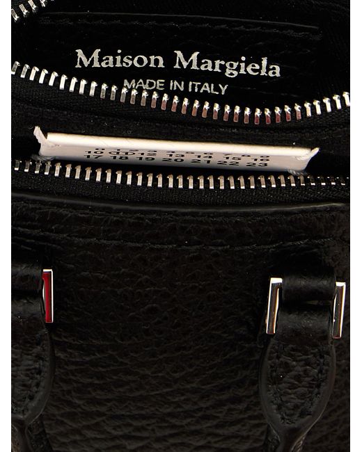 Maison Margiela Black 5ac Classique Baby Shoulder Bags