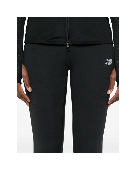 New Balance Black Polyester Pants