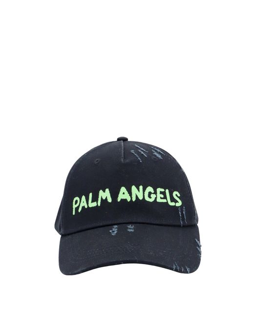 Palm Angels Blue Hat for men