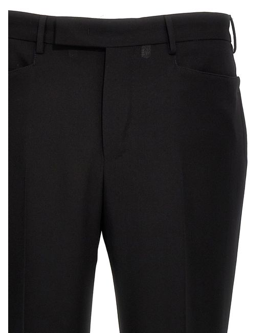 PT Torino Black Quattordici Pants for men