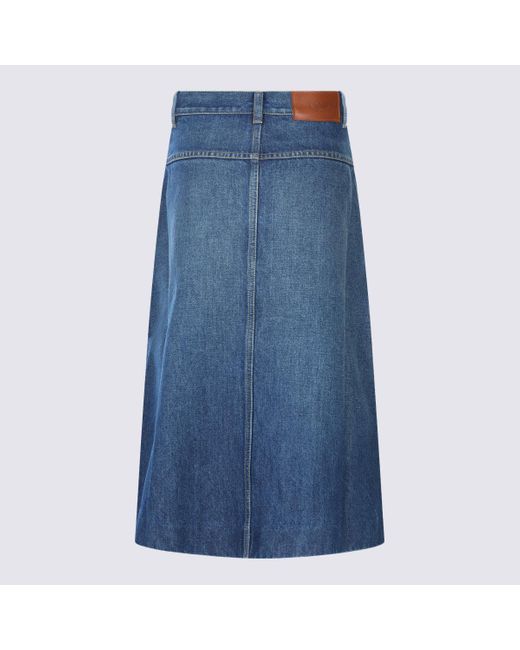 Skirts Hazy-Donna di Chloé in Blue