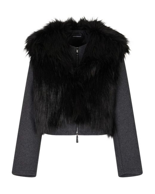 Emporio Armani Black Coats