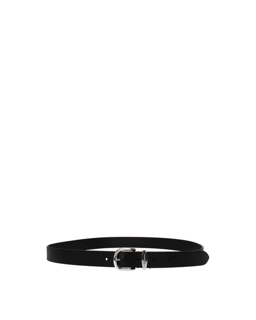 Isabel Marant Black Thin Belts Leather for men