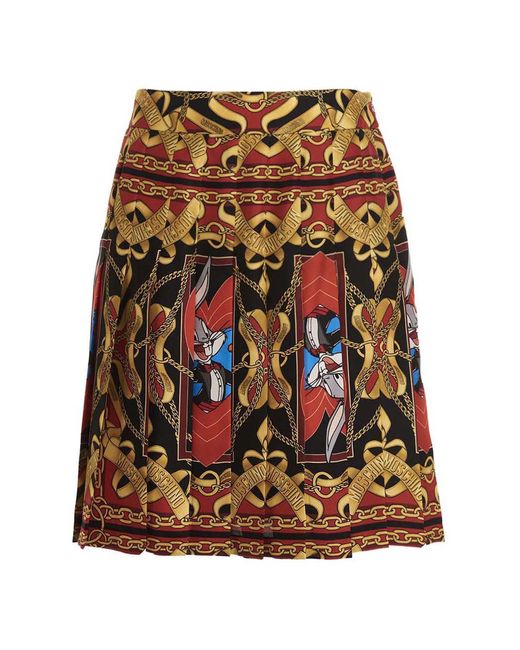 Moschino Multicolor 'Bugs Bunny' Skirt