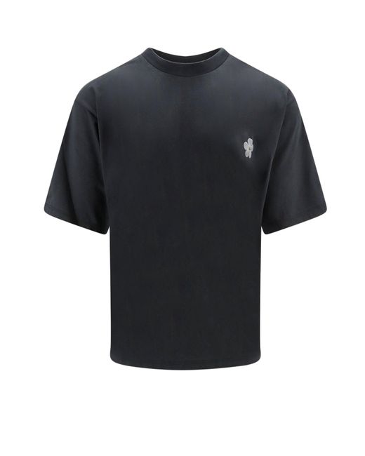 A PAPER KID Black T-shirt for men
