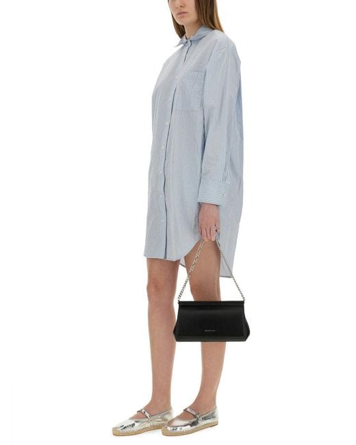 MICHAEL Michael Kors Gray Chemisier Dress