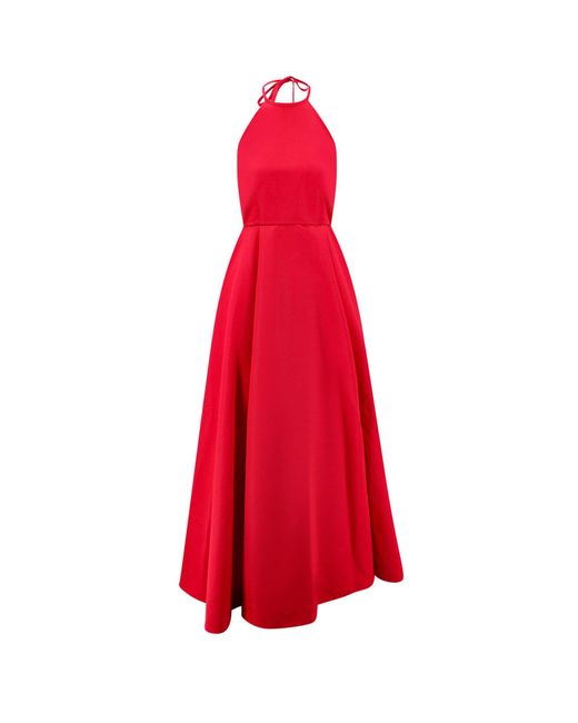 Lavi Long Dress With Flared Skirt
