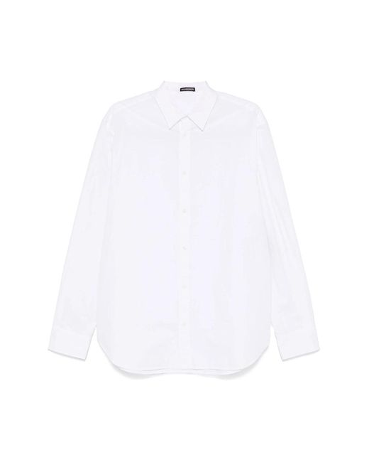 Ann Demeulemeester White Cotton Shirts for men