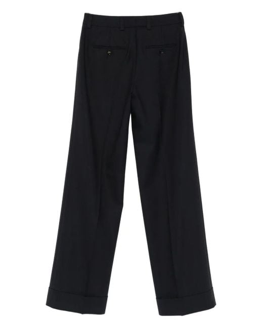 Cellar Door Blue Ima Wool Trousers
