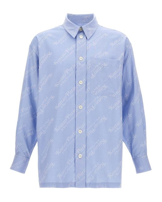 KENZO Blue By Verdy Shirt, Blouse for men