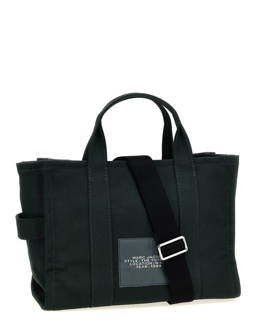 【関税&送料込】Marc Jacobs Black Canvas The Tote Shopping B Marc Jacobs The Canvas Large Tote Bag | Black | FARFETCH MZ