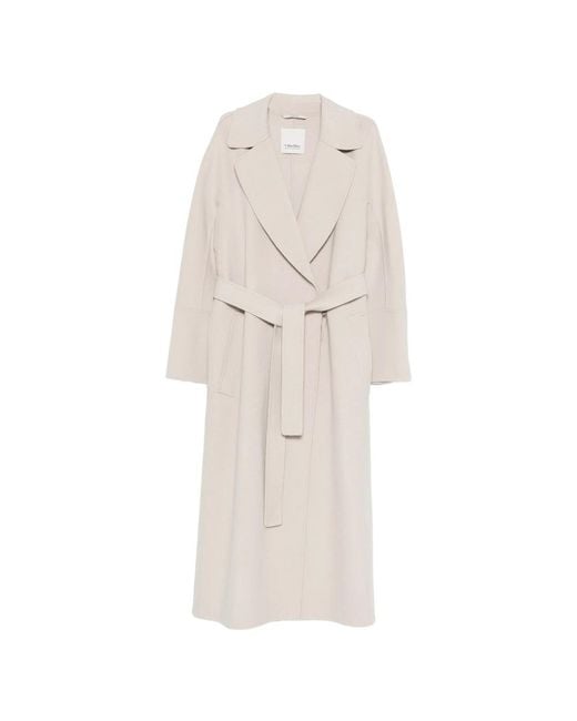 Max Mara Natural Coats Neutral