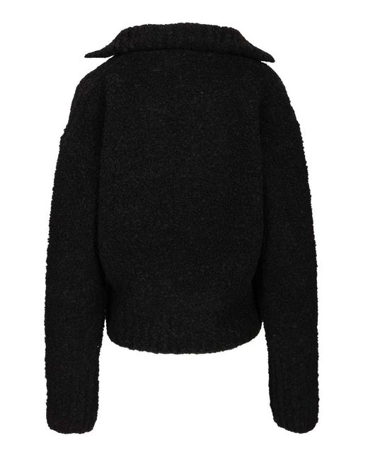 Barena Black Maura Lanula Knitwear