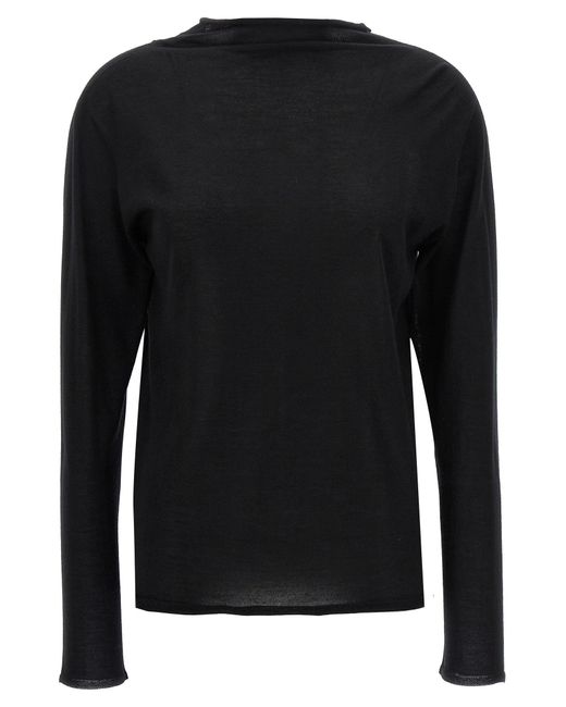 Fabiana Filippi Black V-neck Sweater Sweater, Cardigans