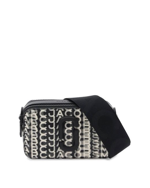 Marc Jacobs Black The Snapshot Bag With Lenticular Effect