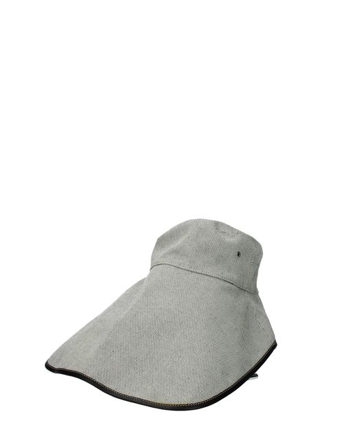 Burberry Hats Suede Light Grey in Gray | Lyst