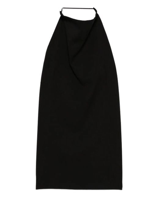 FEDERICO CINA Black Backless Top