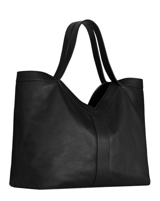 Saint Laurent Black Tote Bag "Y" Large for men