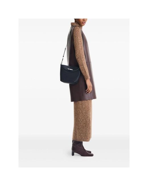 Longchamp Black Bucket Bags