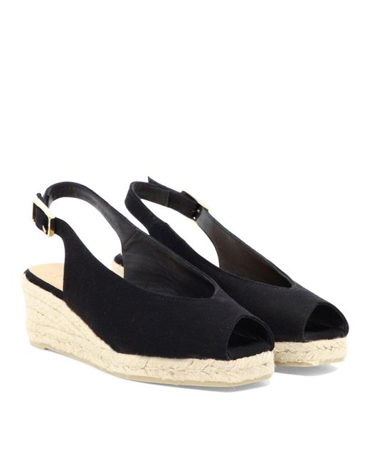 Castaner Black "Dosalia" Espadrilles