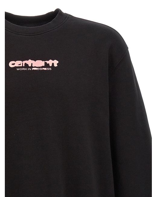 Carhartt Black 'Ink Bleed' Sweatshirt for men