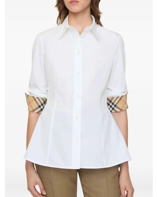 Camicia Eliza di Burberry in White