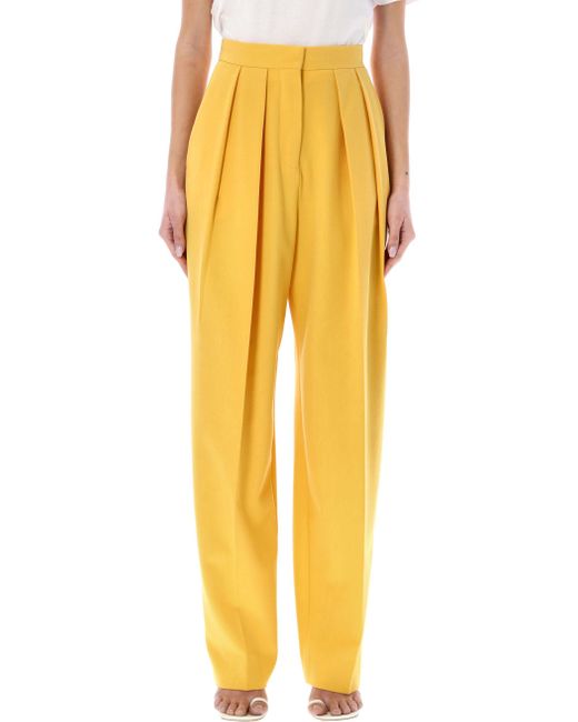 Stella McCartney Yellow Polyester Blend Pant