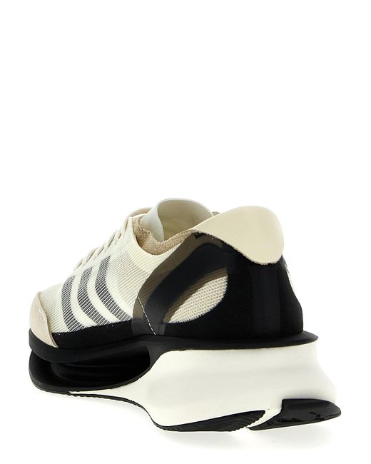 S-Gendo Run Sneakers Bianco/Nero di Y-3 in White