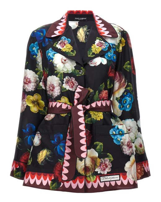 Dolce & Gabbana Multicolor Giardino Shirt, Blouse
