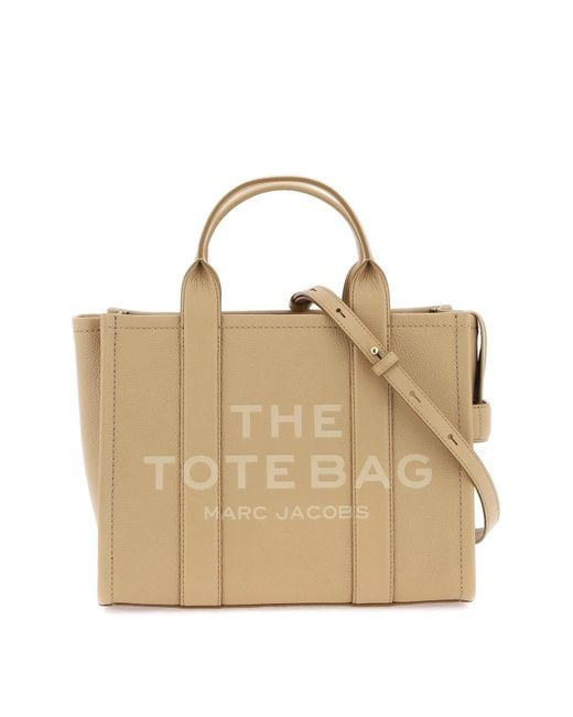 Marc Jacobs Natural The Leather Small Tote Bag