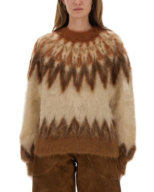 Jersey "Natania"-Donna di Isabel Marant in Brown