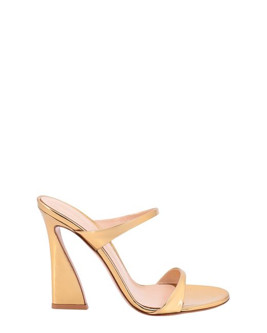 Gianvito Rossi Natural Leather Sandals