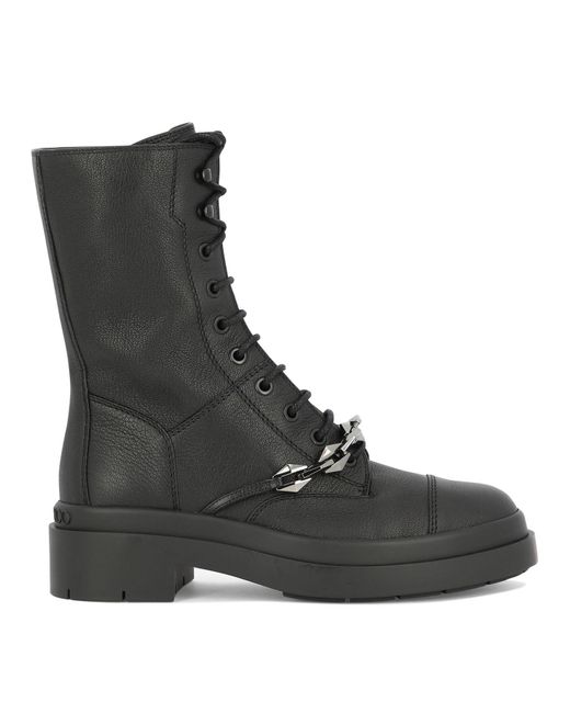 Jimmy Choo Black Elegant Stiletto Booties For